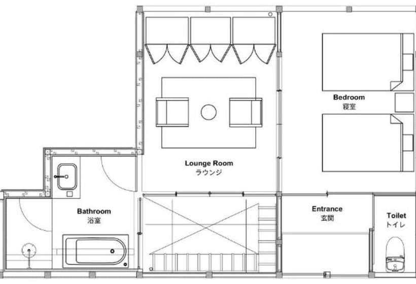 اتاق لوکس, Nazuna Kyoto Gosho