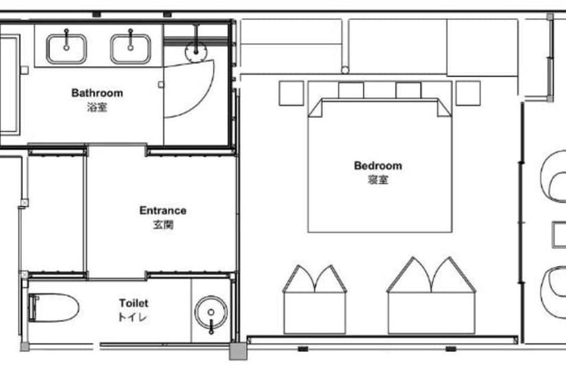 اتاق لوکس, Nazuna Kyoto Gosho