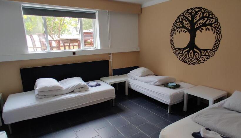 اتاق استاندارد سه تخته با سرویس بهداشتی مشترک, Selfoss Hostel