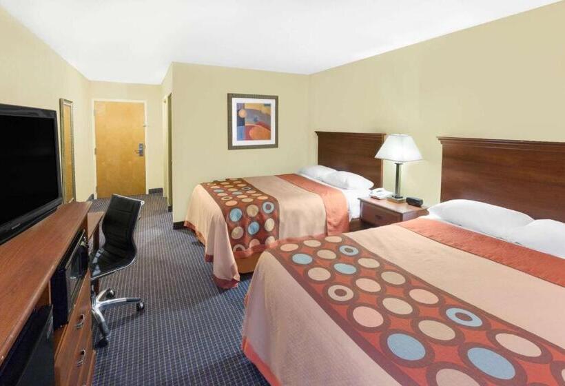 Номер Стандарт 2 Двуспальные Кровати, Super 8 By Wyndham Hattiesburg South