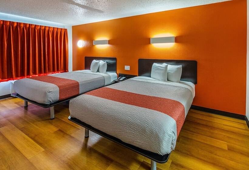 Номер Стандарт 2 Двуспальные Кровати, Motel 6 Waxahachie, Tx