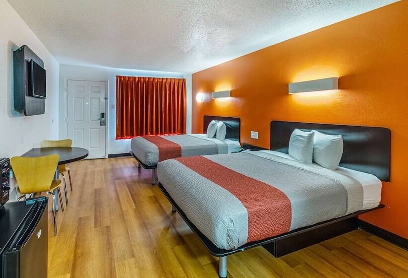 Номер Стандарт 2 Двуспальные Кровати, Motel 6 Waxahachie, Tx