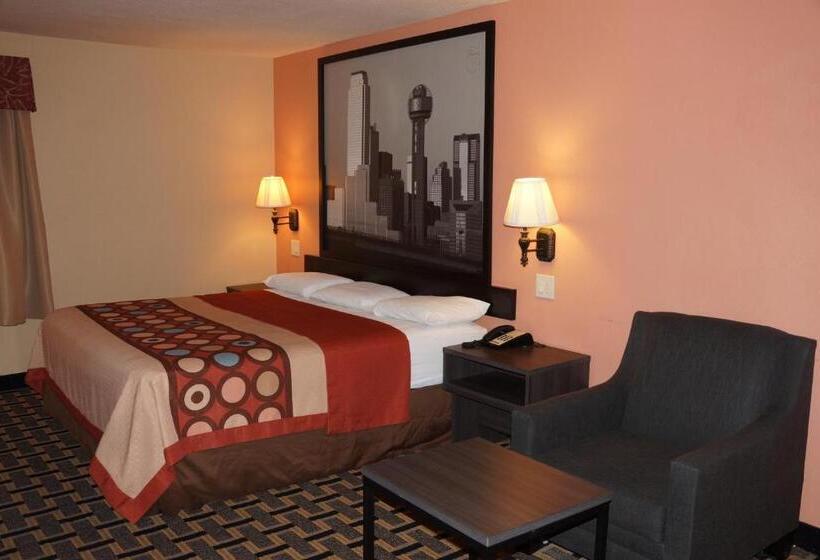 스탠다드 룸 킹사이즈 침대, Super 8 By Wyndham Farmers Branch/north Dallas