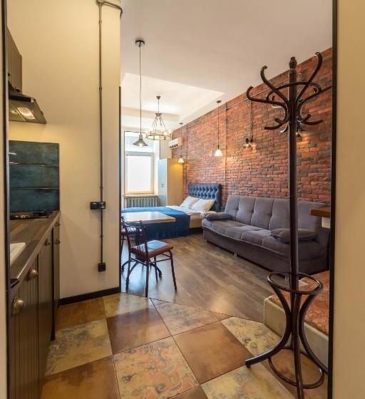 Superior studio with balcony, Secret Apartments