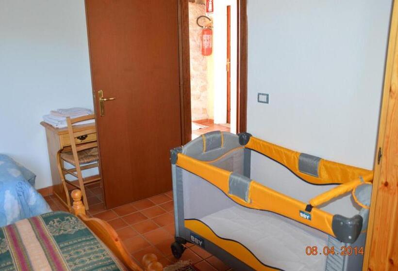 اتاق استاندارد با چشم‌انداز باغ, Agriturismo Costiolu