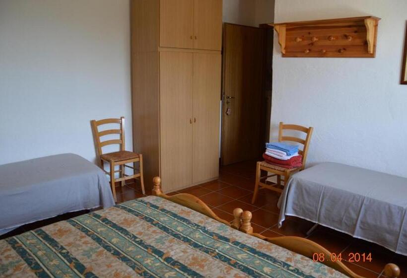 اتاق استاندارد با چشم‌انداز باغ, Agriturismo Costiolu