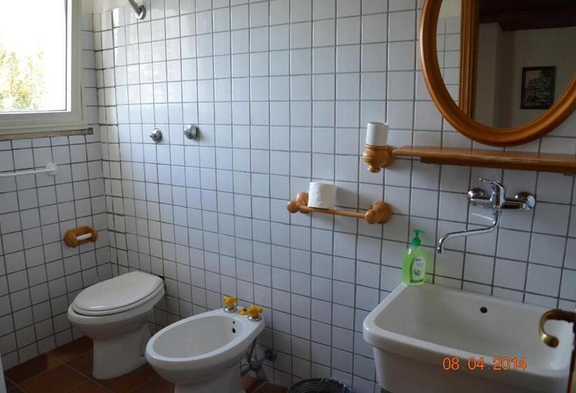 اتاق استاندارد با چشم‌انداز باغ, Agriturismo Costiolu
