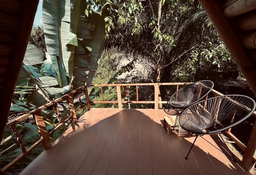 Standard bungalow mountain view, Khao Sok Paradise Resort