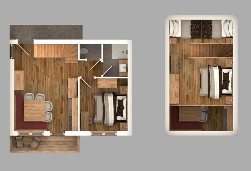 Апартаменты 2 Спальни, Reitlehenalm