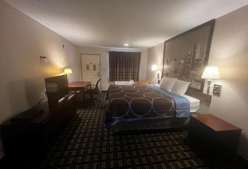 스탠다드 룸 킹사이즈 침대, Super 8 By Wyndham Baytown I 10