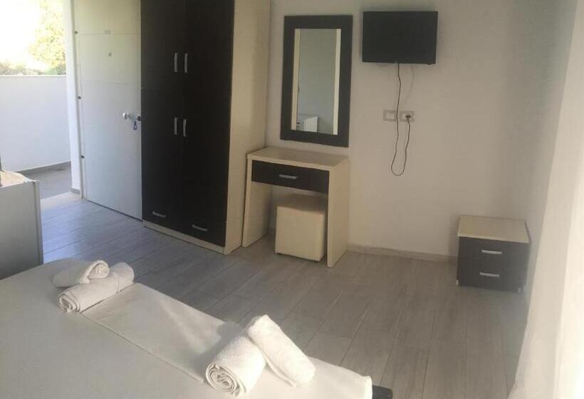 اتاق استاندارد با چشم‌انداز دریا, Sea View Hotel Dhermi