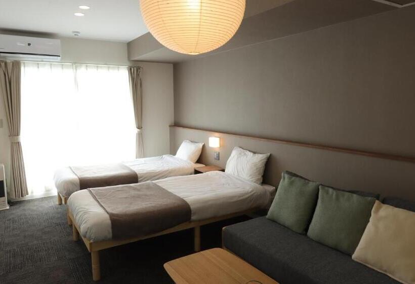 اتاق استاندارد سه نفره, Uchi Living Stay Otaru Suitengu