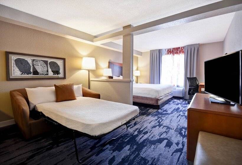 스탠다드 스튜디오 더블 침대, Fairfield Inn & Suites By Marriott Atlanta Kennesaw