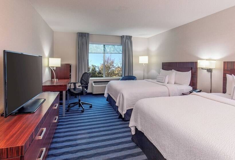 اتاق استاندارد با 2 تخت دوبل, Fairfield Inn & Suites Lancaster