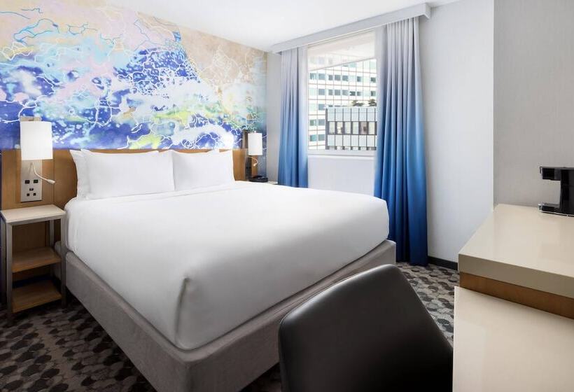 标准间带双人床, Courtyard New York Downtown Manhattan/financial District