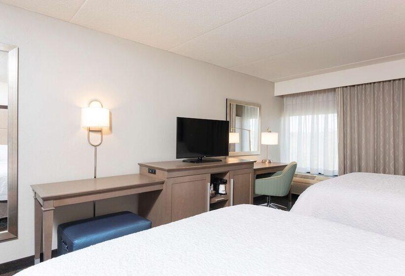 اتاق استاندارد با 2 تخت دوبل, Hampton Inn Bloomington