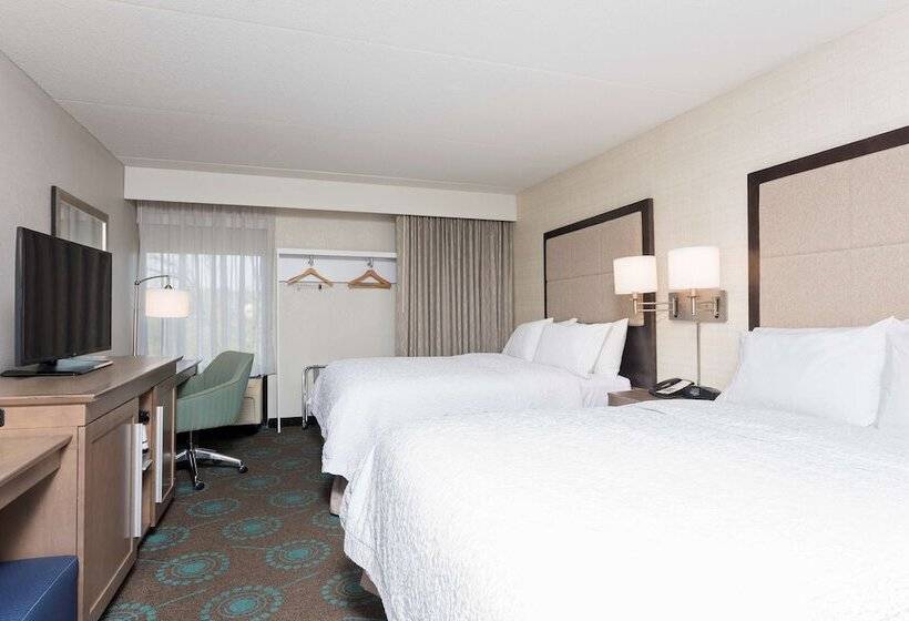 اتاق استاندارد با 2 تخت دوبل, Hampton Inn Bloomington