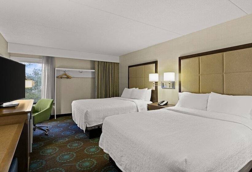 اتاق استاندارد با 2 تخت دوبل, Hampton Inn Bloomington