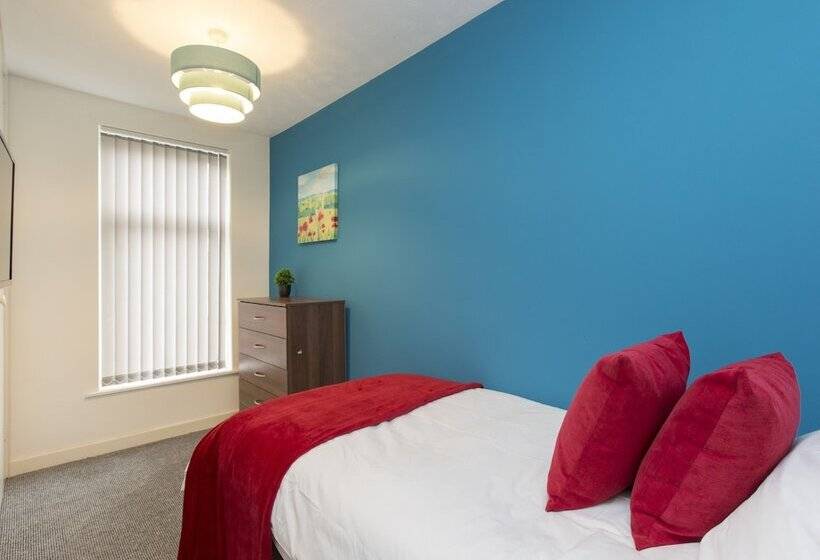 اتاق استاندارد یک تخته با سرویس بهداشتی مشترک, Townhouse @ 97 Edleston Road Crewe