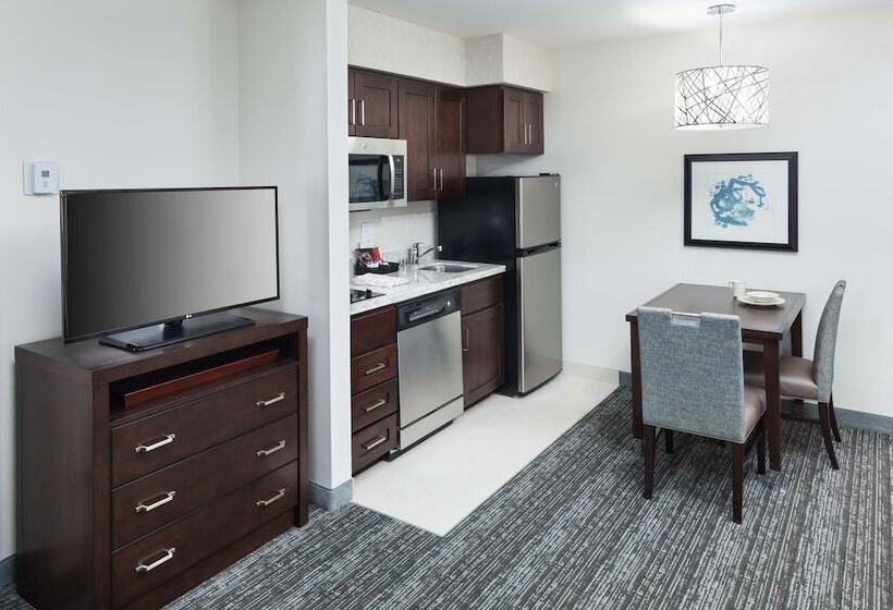 סוויטת 2 חדרי שינה, Homewood Suites By Hilton Seattle Tacoma Airport/tukwila