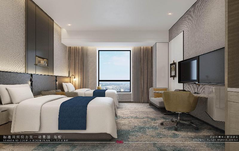 高级客房, Crowne Plaza Wuhan Development Zone, An Ihg
