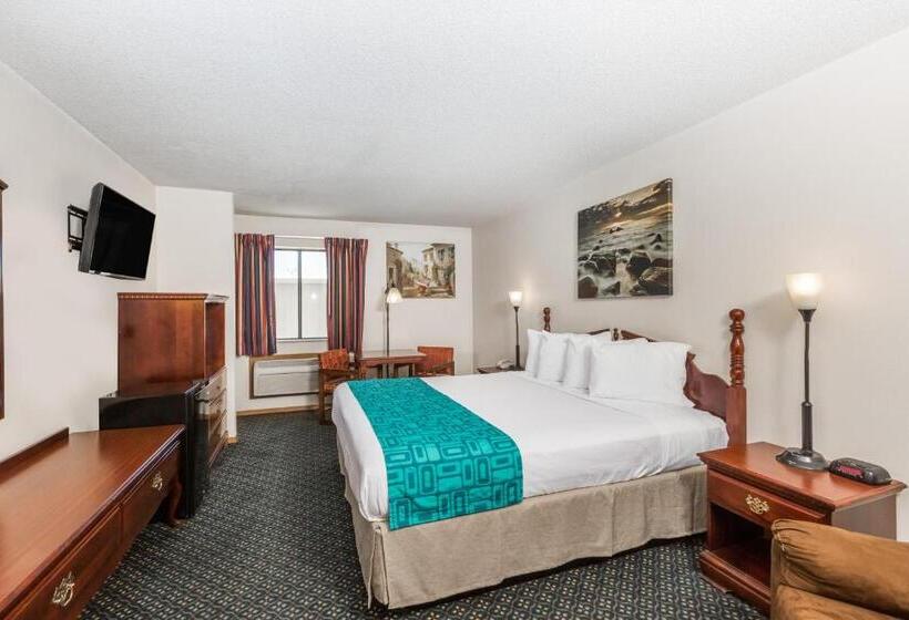 اتاق استاندارد با تخت بزرگ, Howard Johnson By Wyndham Wichita Airport
