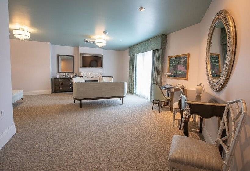带双人大床的行政管理套房, Mirbeau Inn & Spa, Rhinebeck