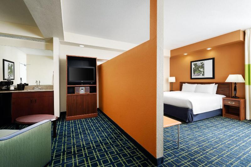 스위트 킹사이즈 침대, Fairfield Inn & Suites By Marriott San Francisco San Carlos
