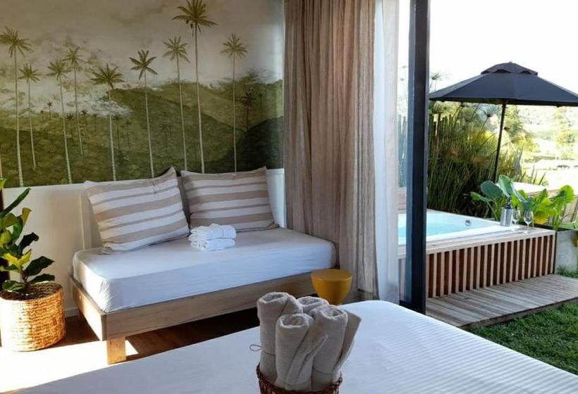 디럭스 룸, Ecohotel Monte Tierra Habitaciones Y Glamping