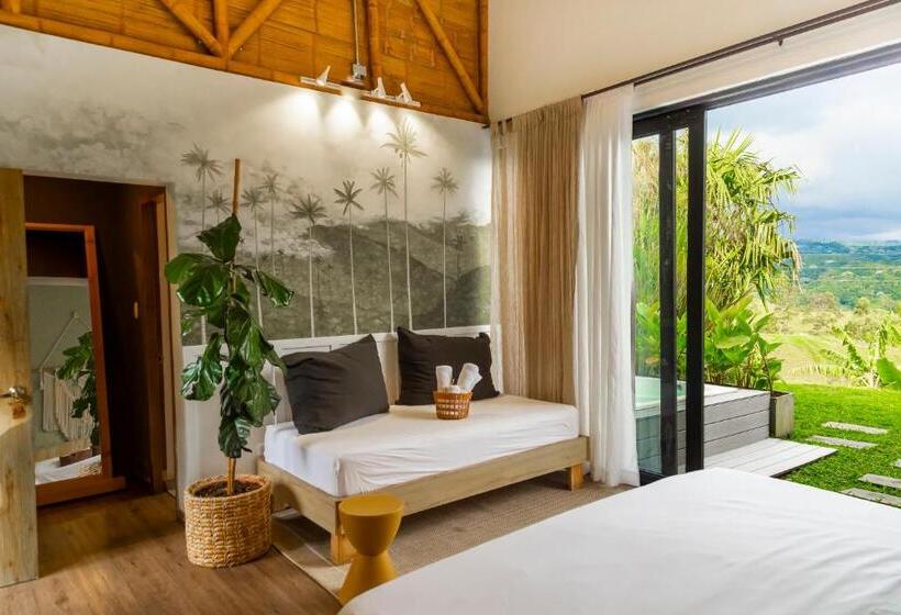 디럭스 룸, Ecohotel Monte Tierra Habitaciones Y Glamping
