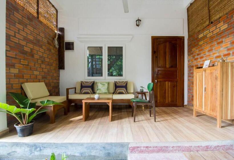 آپارتمان 1 خوابه با چشم‌انداز باغ, Angkor Dino Home