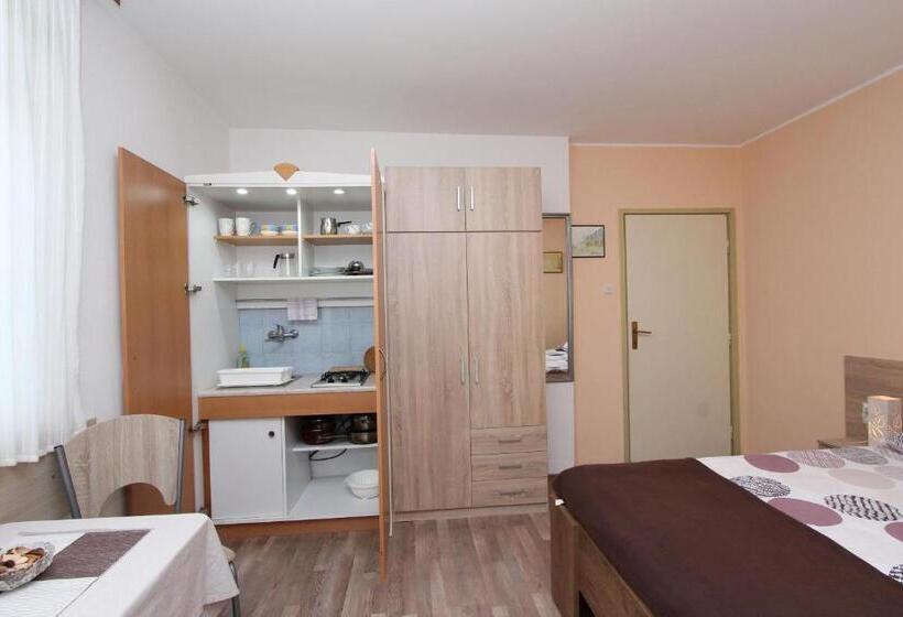 اتاق استاندارد با چشم‌انداز دریا, Apartments Eva