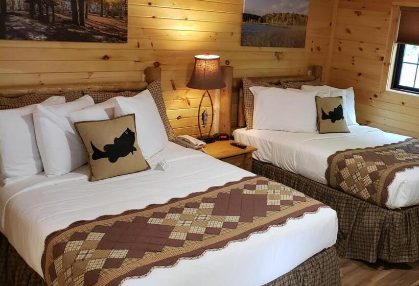 Хижина, Potawatomi Inn & Cabins