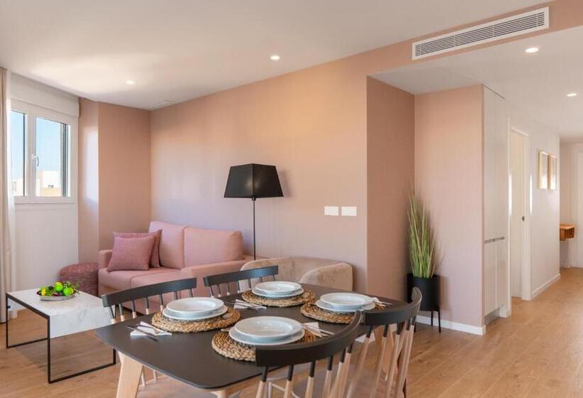 침실 1개 가든 전망 아파트, Ahoy Apartments