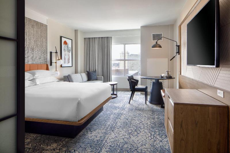 Habitació Club Llit King, Sheraton Fort Worth Downtown
