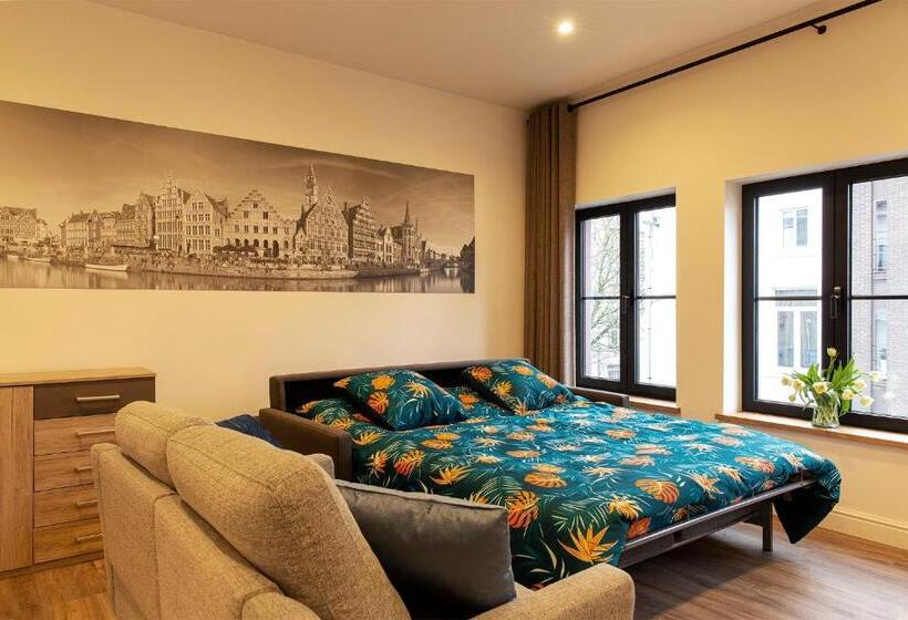 Апартаменты 1 Спальня, B&b Steendam 66