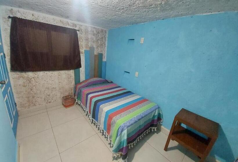 اتاق استاندارد با سرویس بهداشتی مشترک, Hostal El Alebrije