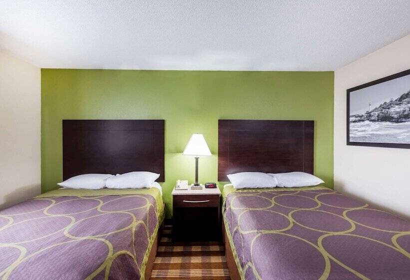 اتاق استاندارد با 2 تخت دوبل, Super 8 By Wyndham Bangor