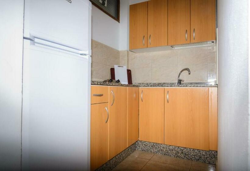 استودیوی استاندارد با چشم‌انداز دریا, Apartamentos Las Arenas
