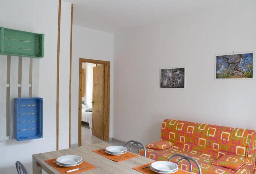 Апартаменты 1 Спальня Нижний Этаж, Residence Borgo Latino  Localo
