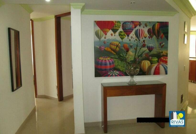 آپارتمان 1 خوابه با چشم‌انداز دریا, Rivas Apartamentos Santa Marta