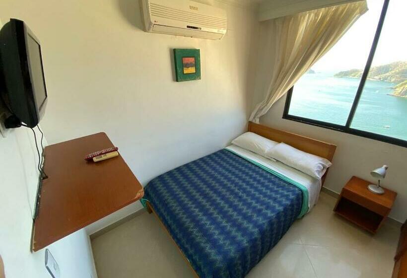 آپارتمان 1 خوابه با چشم‌انداز دریا, Rivas Apartamentos Santa Marta