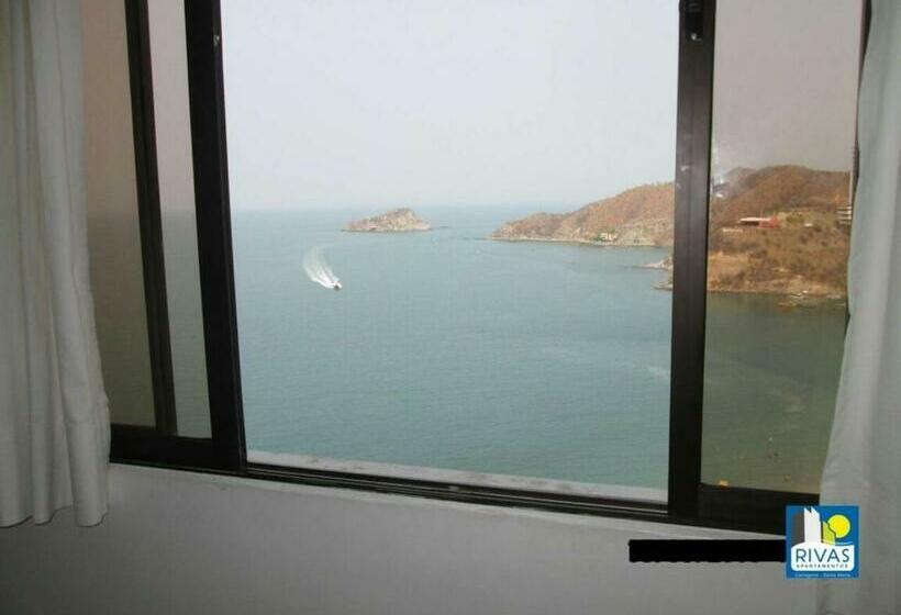 آپارتمان 1 خوابه با چشم‌انداز دریا, Rivas Apartamentos Santa Marta