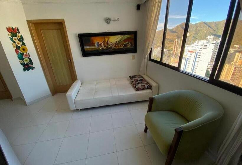آپارتمان 1 خوابه با چشم‌انداز دریا, Rivas Apartamentos Santa Marta