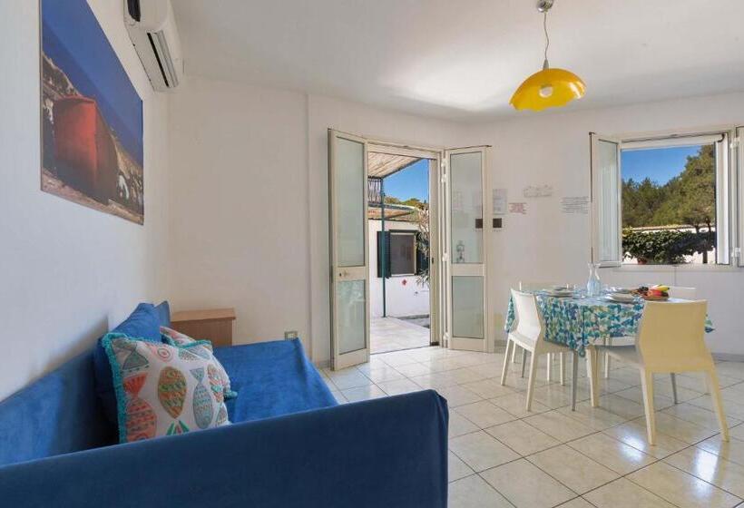 Апартаменты Внутренние 1 Спальня, Residence Punta Cassano   In Piscina Sulla Spiaggia Di Sabbia