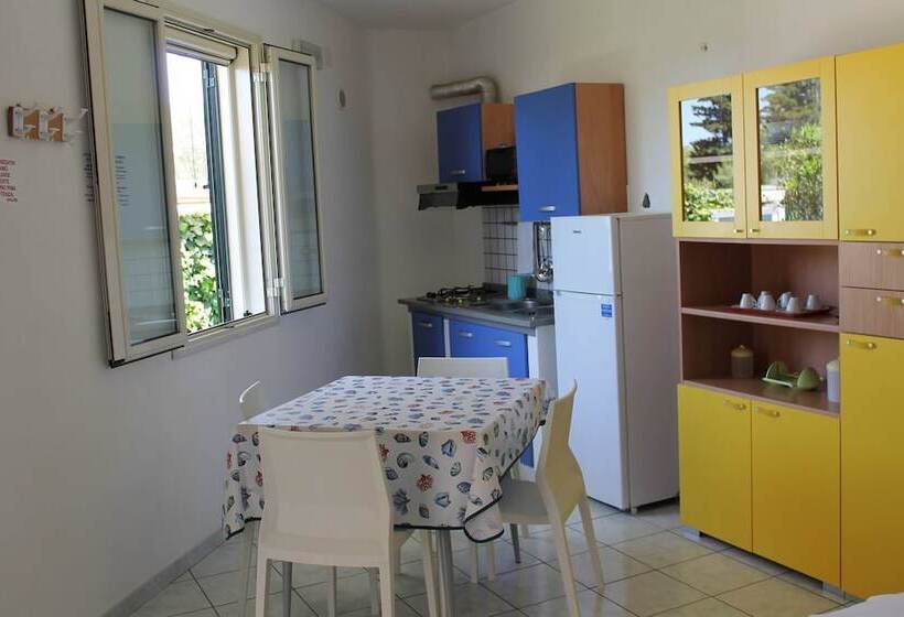 Апартаменты Внутренние 1 Спальня, Residence Punta Cassano   In Piscina Sulla Spiaggia Di Sabbia