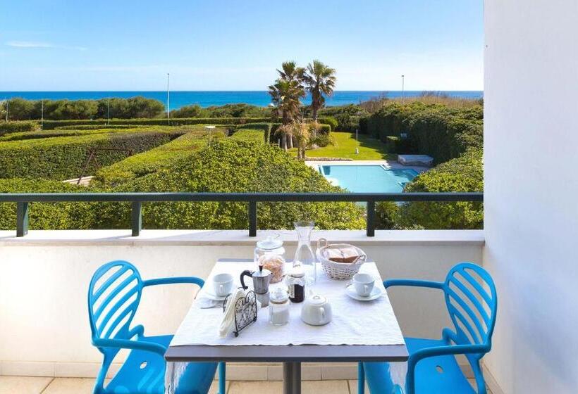 Апартаменты 1 Спальня Вид на Море, Residence Punta Cassano   In Piscina Sulla Spiaggia Di Sabbia
