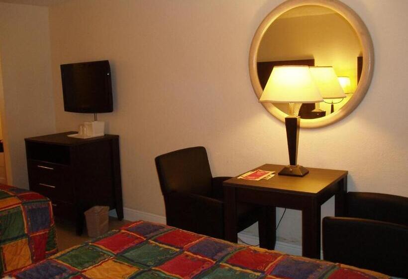 带2个双人床的标准工作室, Red Carpet Inn Airport Fort Lauderdale