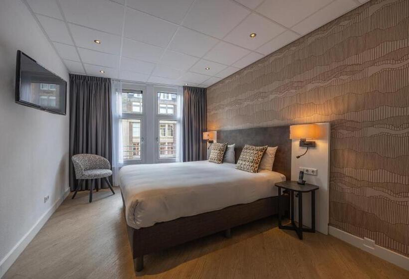 Comfort room with city view, Amsterdam De Roode Leeuw