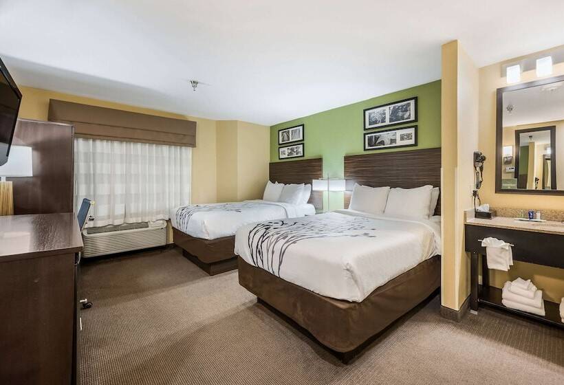 Номер Стандарт 2 Двуспальные Кровати, Sleep Inn Oxford Anniston I20